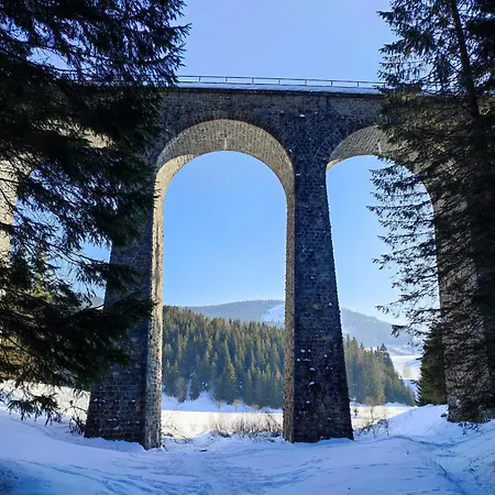 Luxusna Drevena Zrubova V Obci Ferienhaus Telgárt