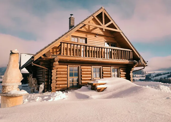 Ferienhaus Luxusna Drevena Zrubova V Obci